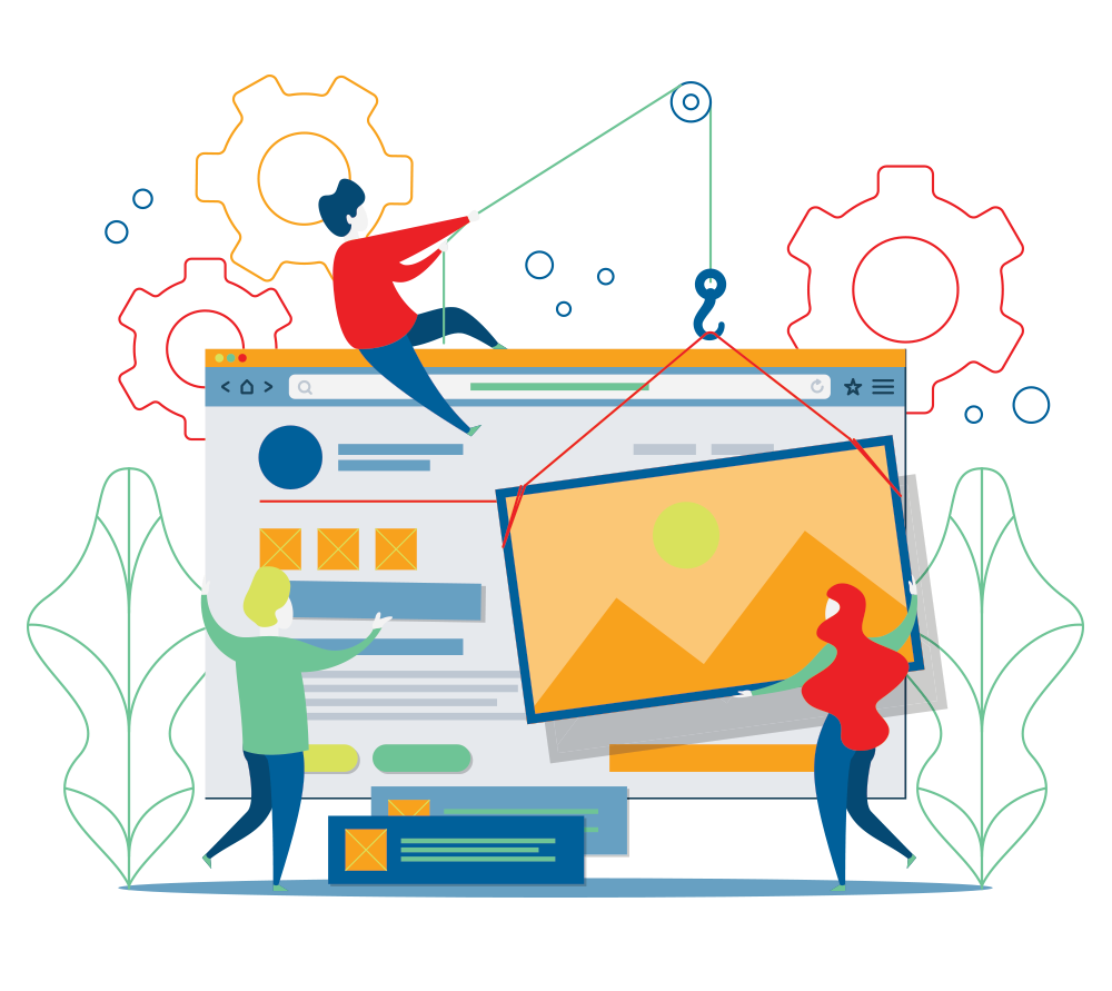 طراحی قالب های دولتی سازگار با انواع سرویس دهنده های داخلی